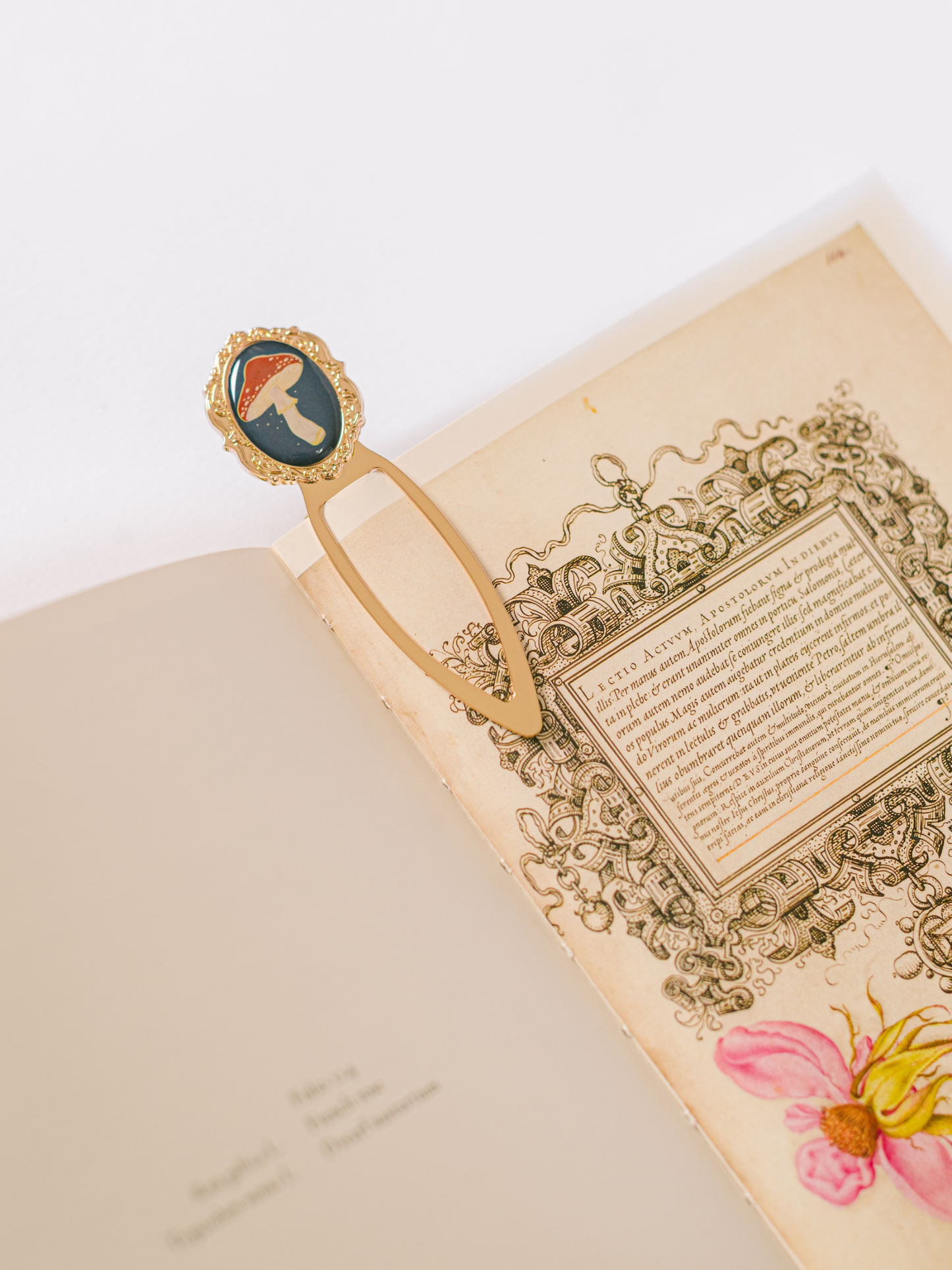 Cottagecore Metal Bookmark