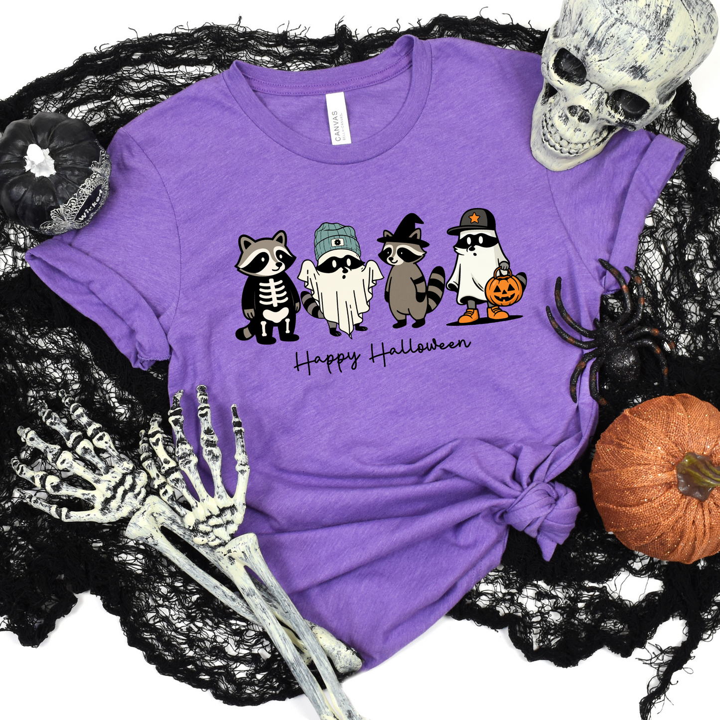 Halloween Raccoon Tee