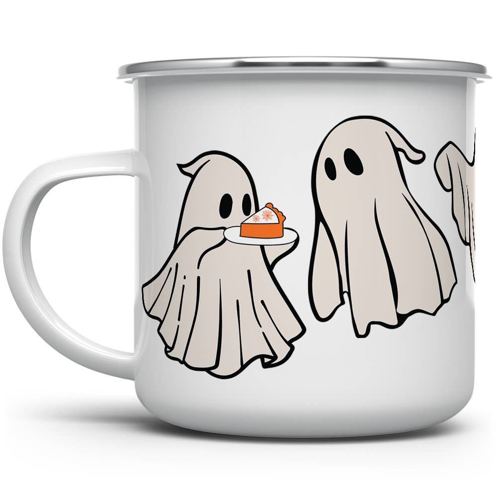 Pumpkin Pie Ghost Mug