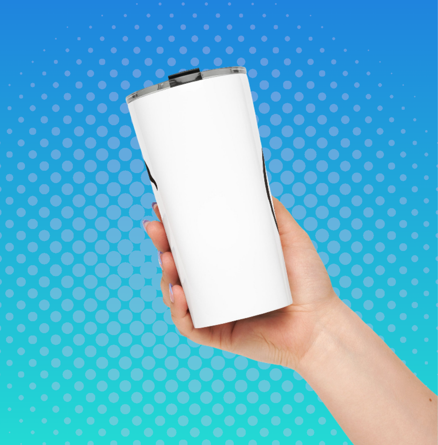 Caffeine & Legends Stainless Steel Tumbler