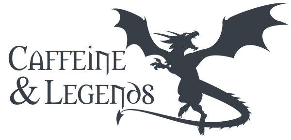 Caffeine & Legends logo
