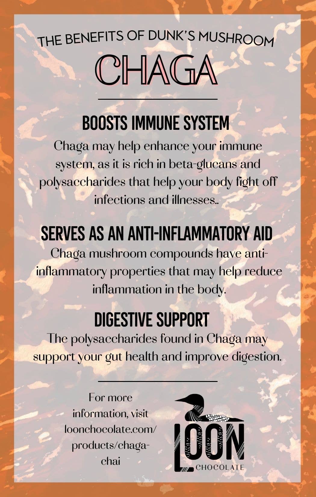 Chaga Chai Dark Chocolate