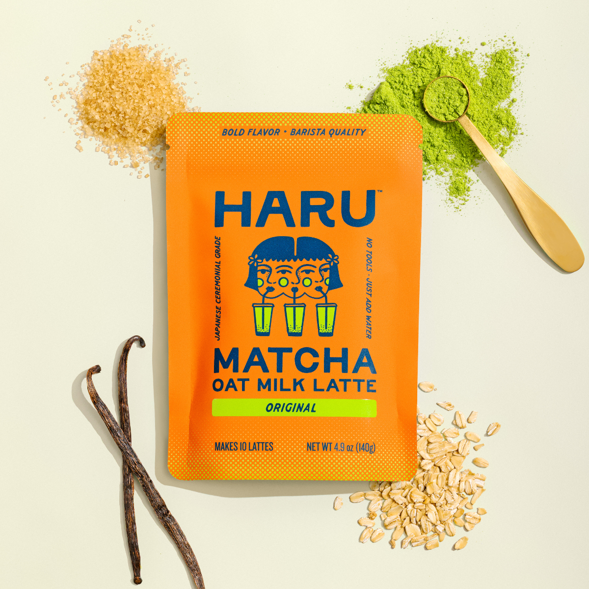 Haru Original Matcha Oat Milk Latte