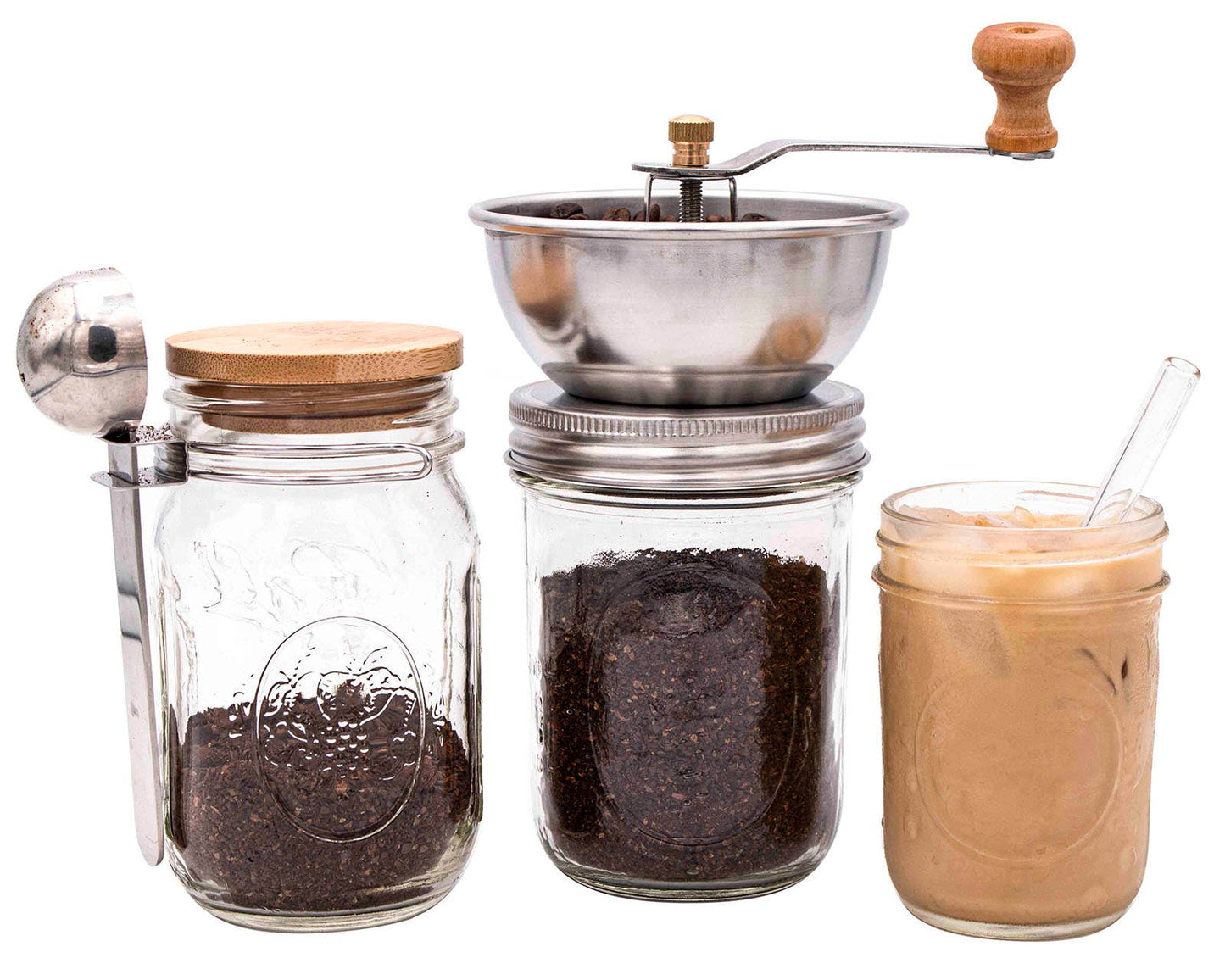 Mason Jar Coffee Grinder Lids