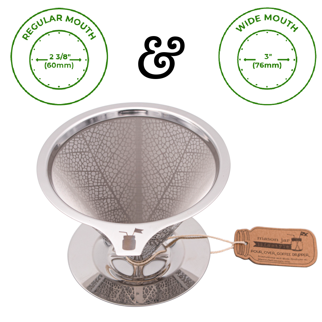Mason Jar Pour-Over Filter