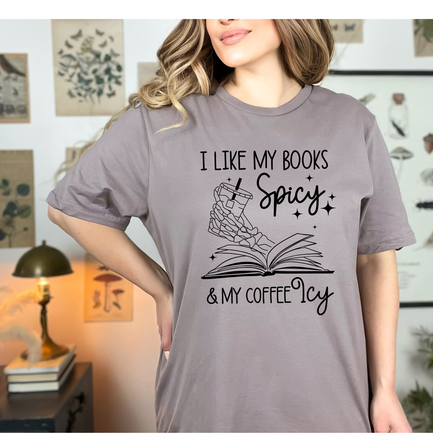 Books Spicy Coffee Icy