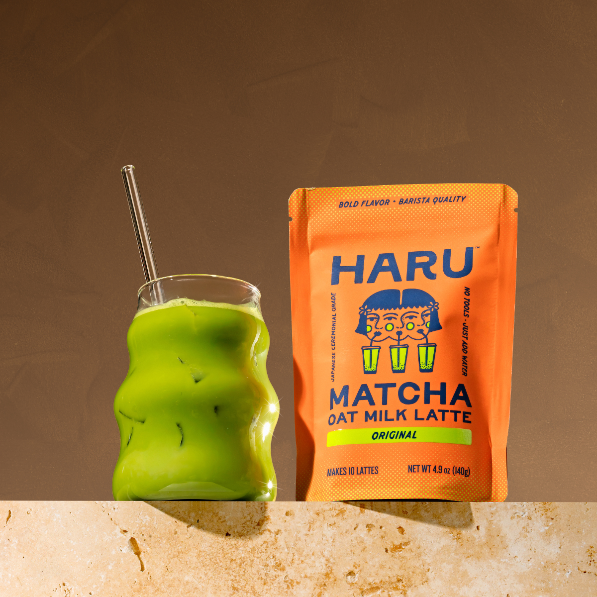 Haru Original Matcha Oat Milk Latte
