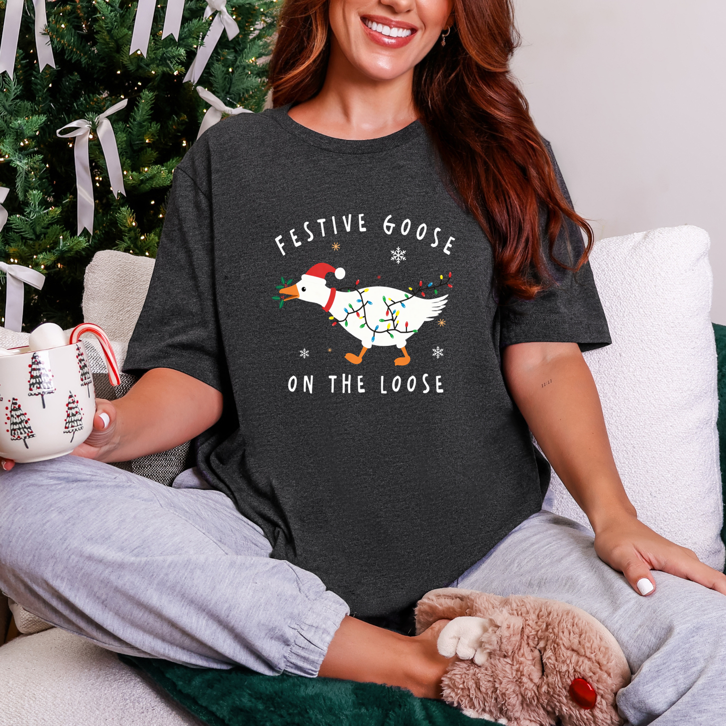 Festive Goose On the Loose