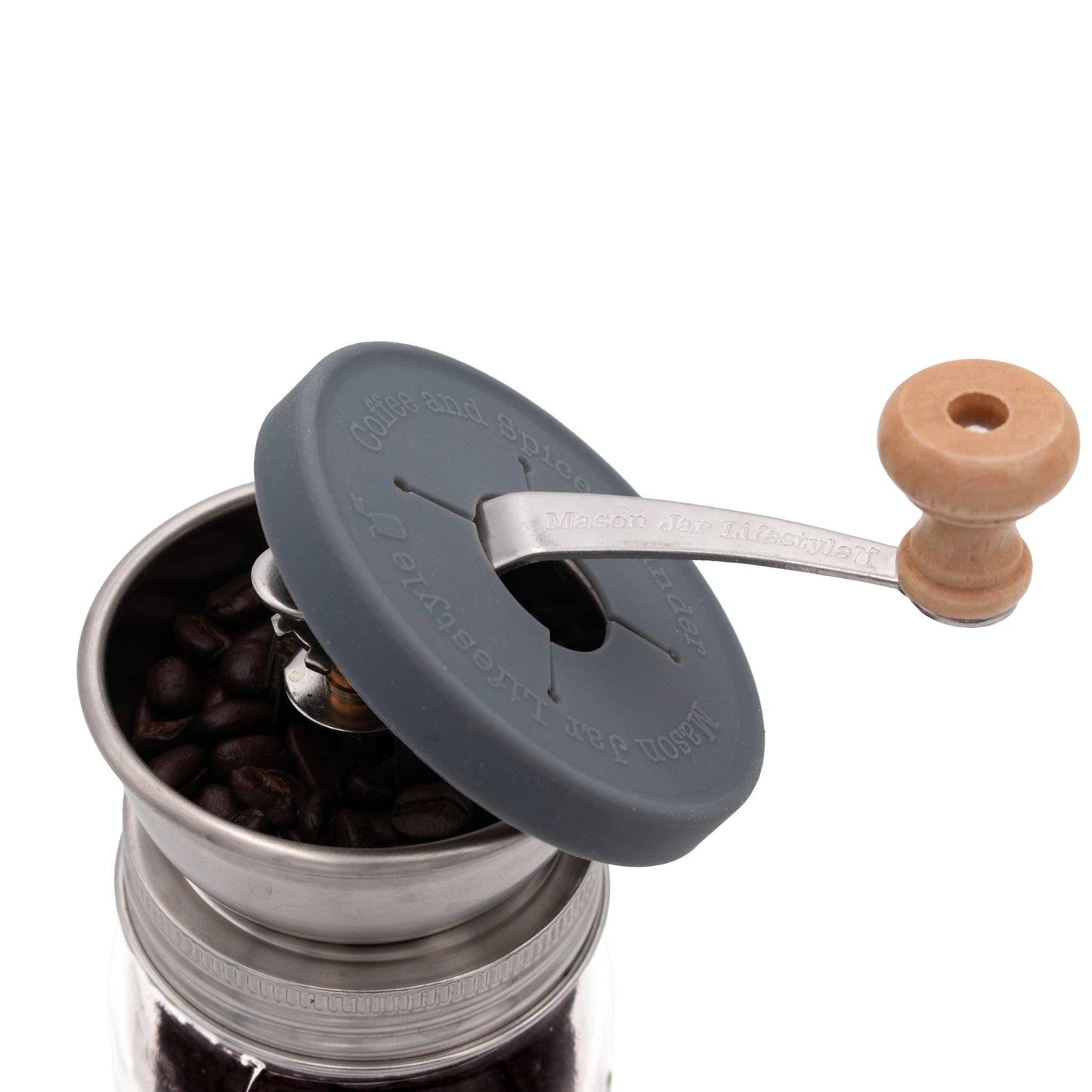 Mason Jar Coffee Grinder Lids