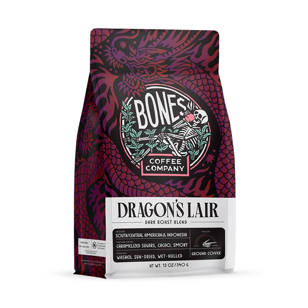 Dragon's Lair Dark Roast Blend | 12oz