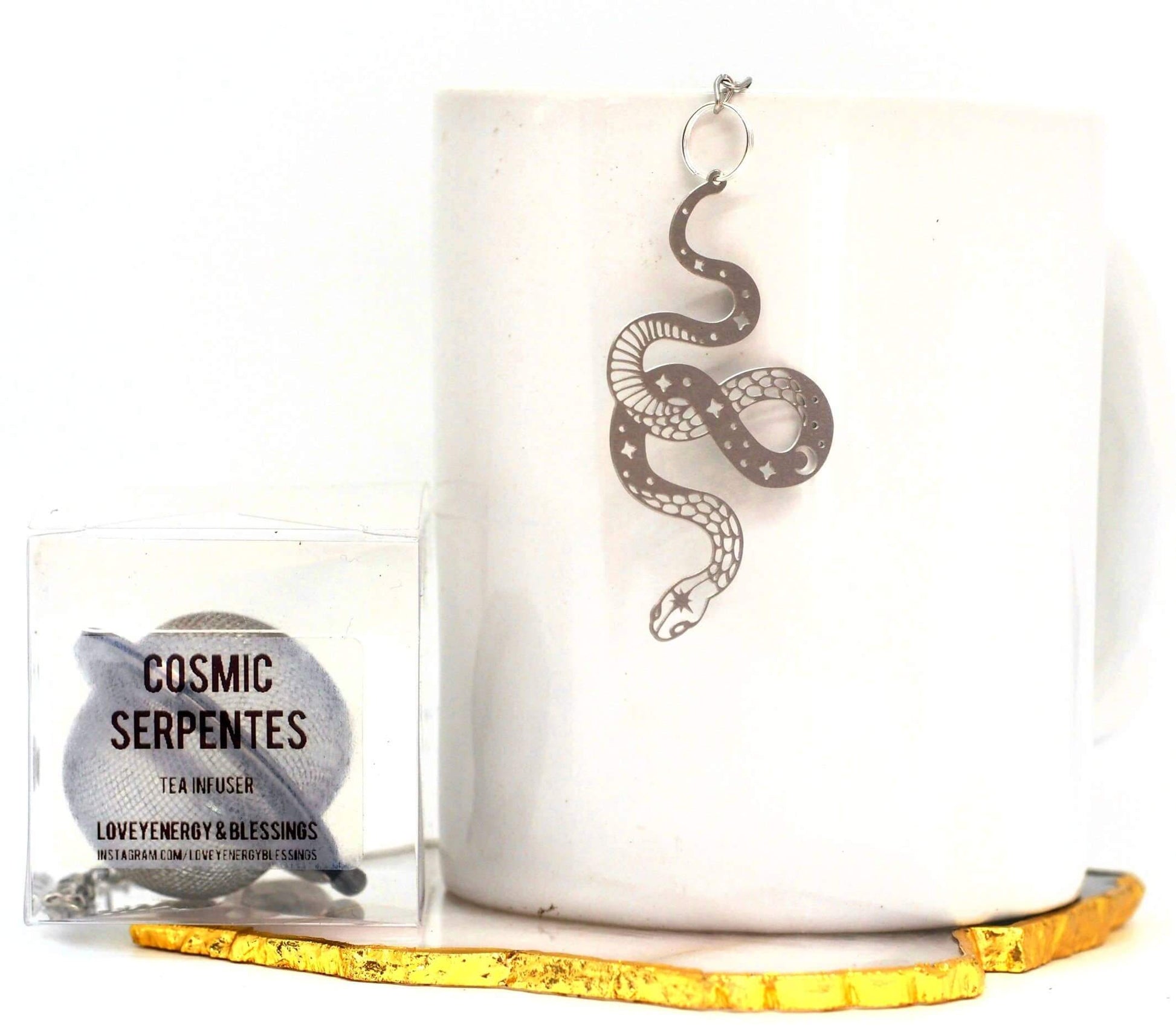 Cosmic Serpentes Tea Infuser, Loose Leaf Tea Steeper