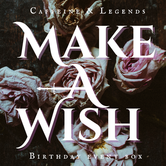Caffeine & Legends Birthday Event Box