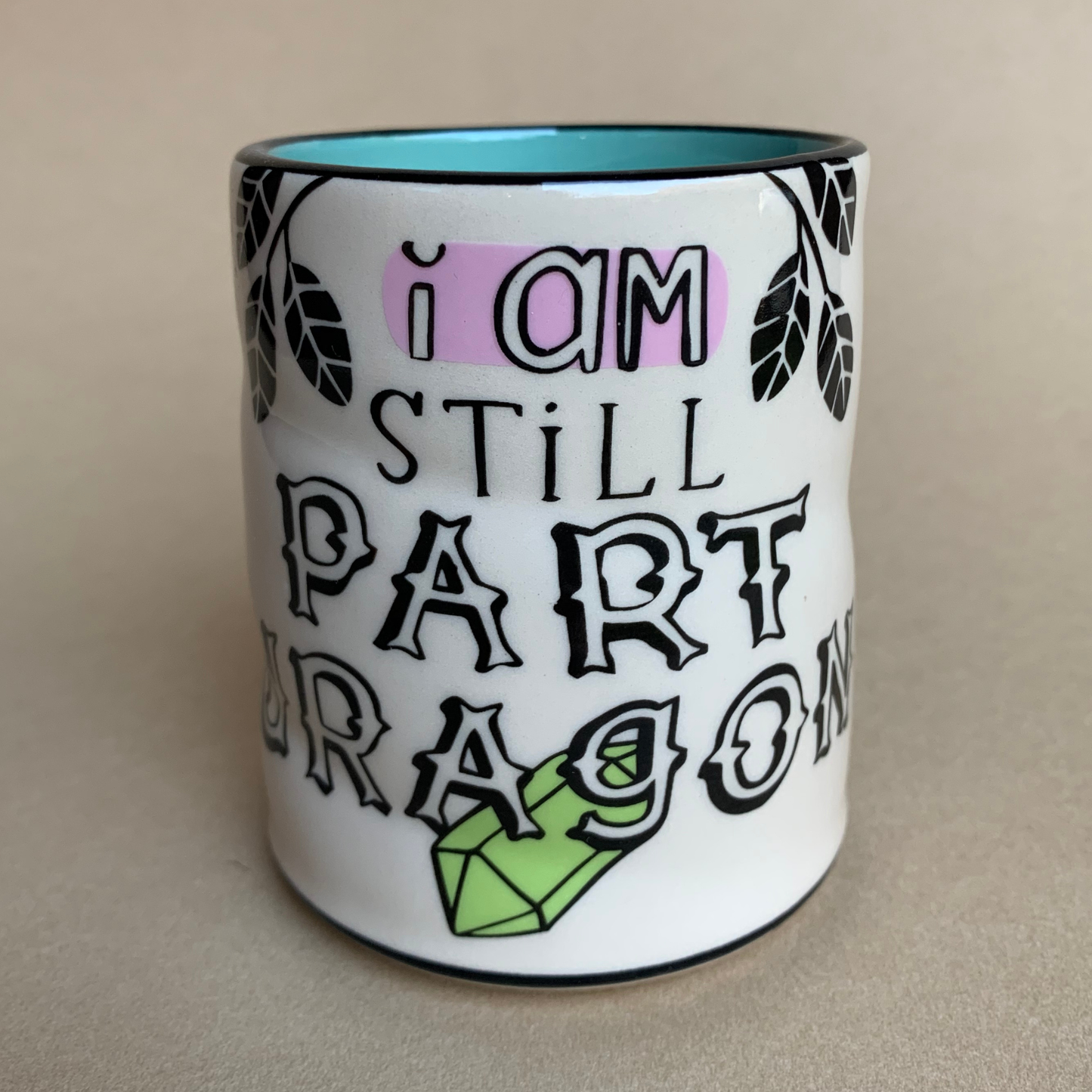 Yes Dragon Spark Cup - Large Ceramic Mug