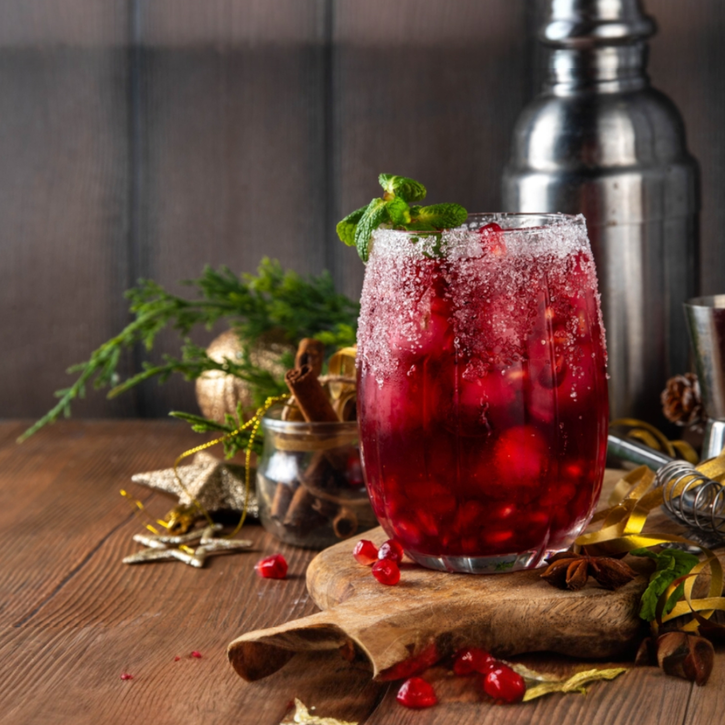 Frosted Cranberry Citrus Herbal