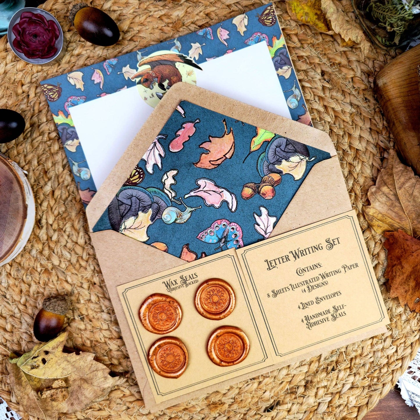 Fall Fox Letter Writing Set