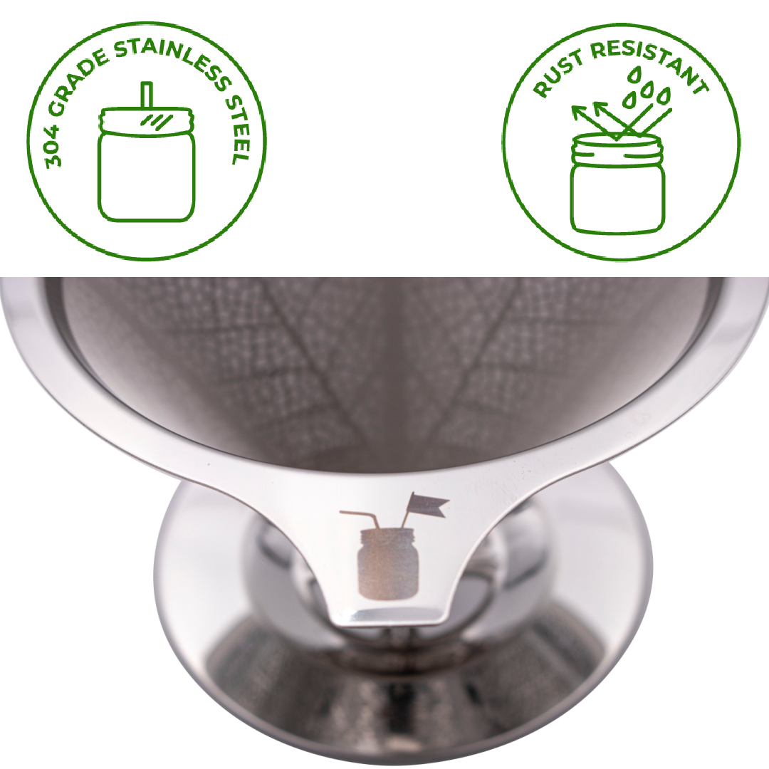 Mason Jar Pour-Over Filter