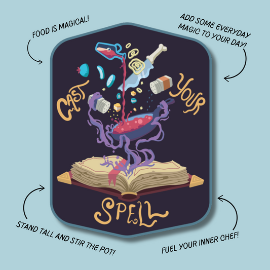 Cast Your Spell Sticker