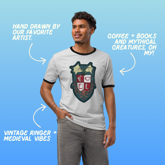 Caffeine & Legends Crest Ringer