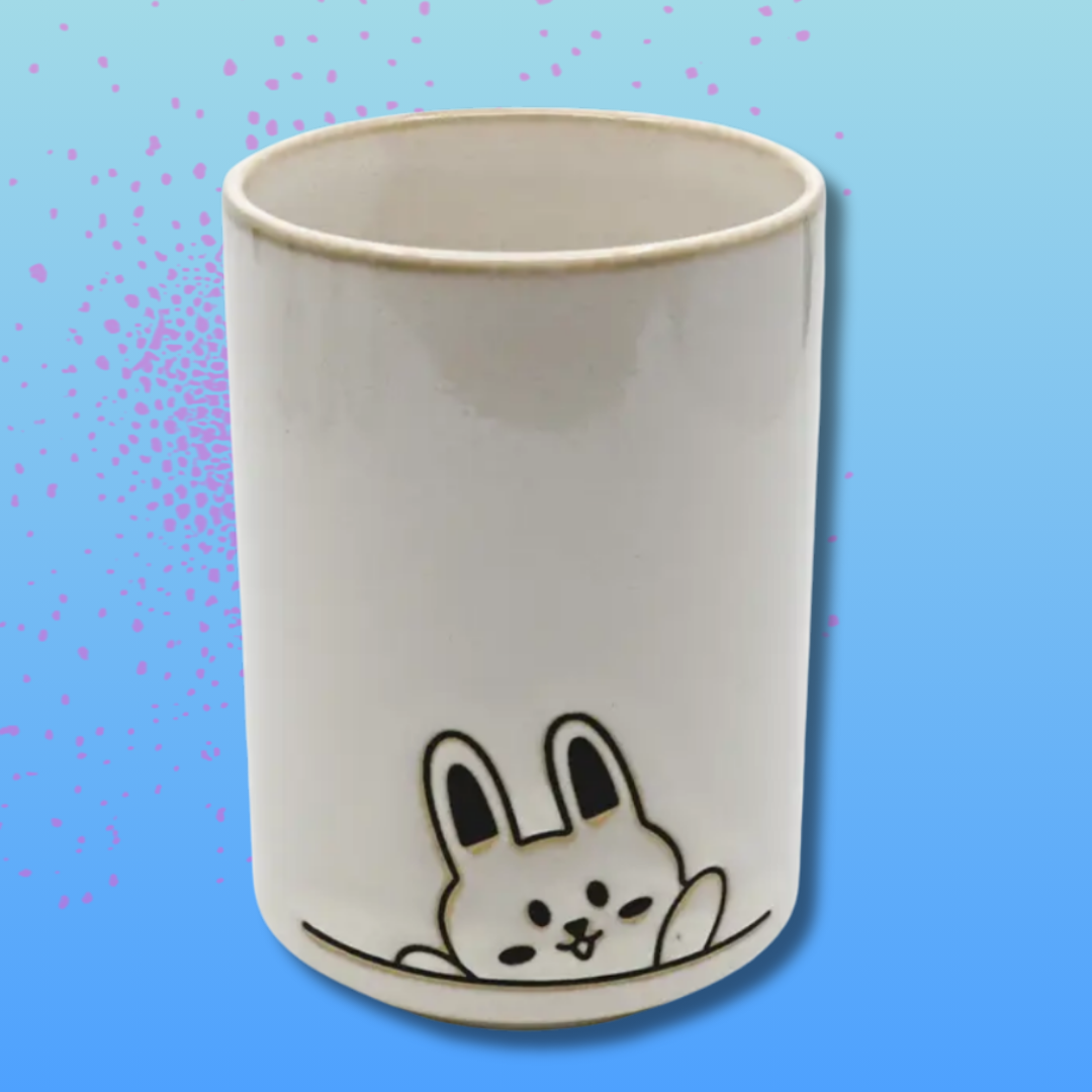 Bunny Yunomi Style Tea Cup