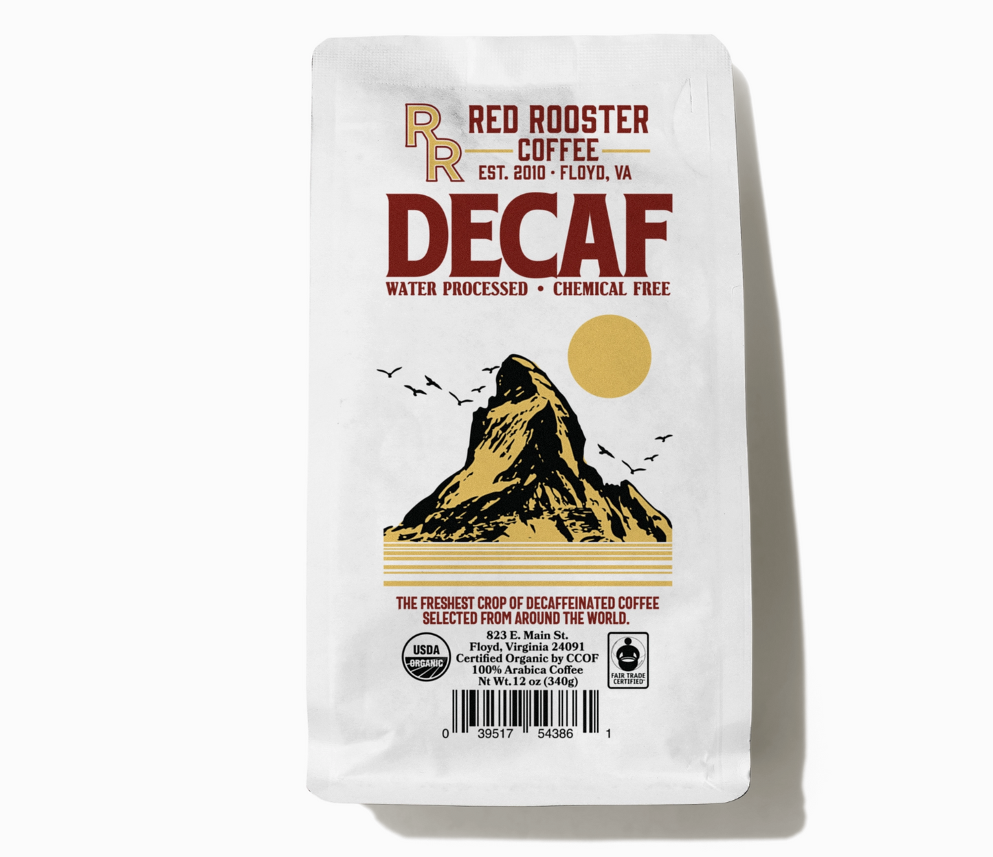 Organic Decaf Peru - Whole Bean Coffee