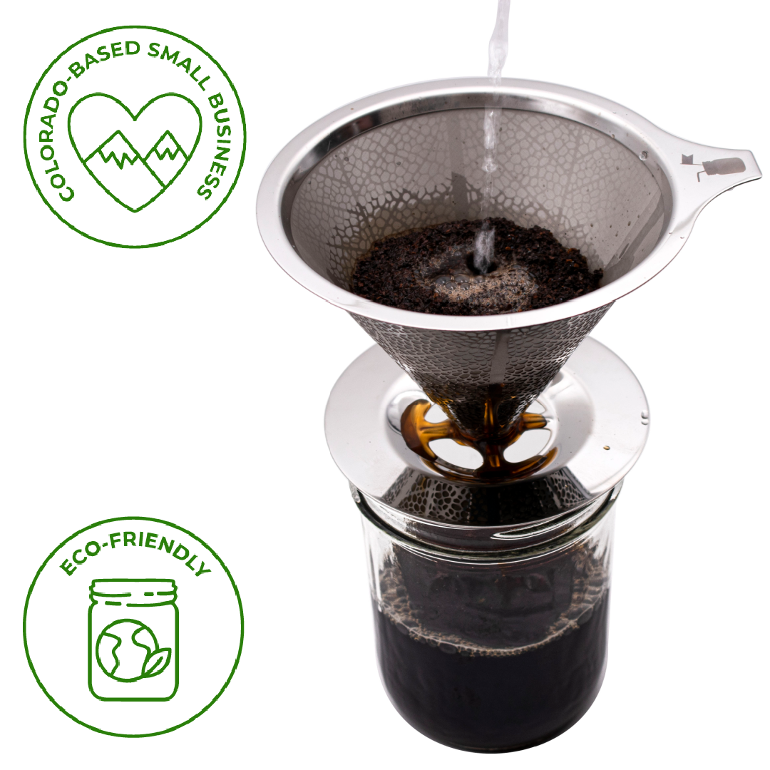 Mason Jar Pour-Over Filter