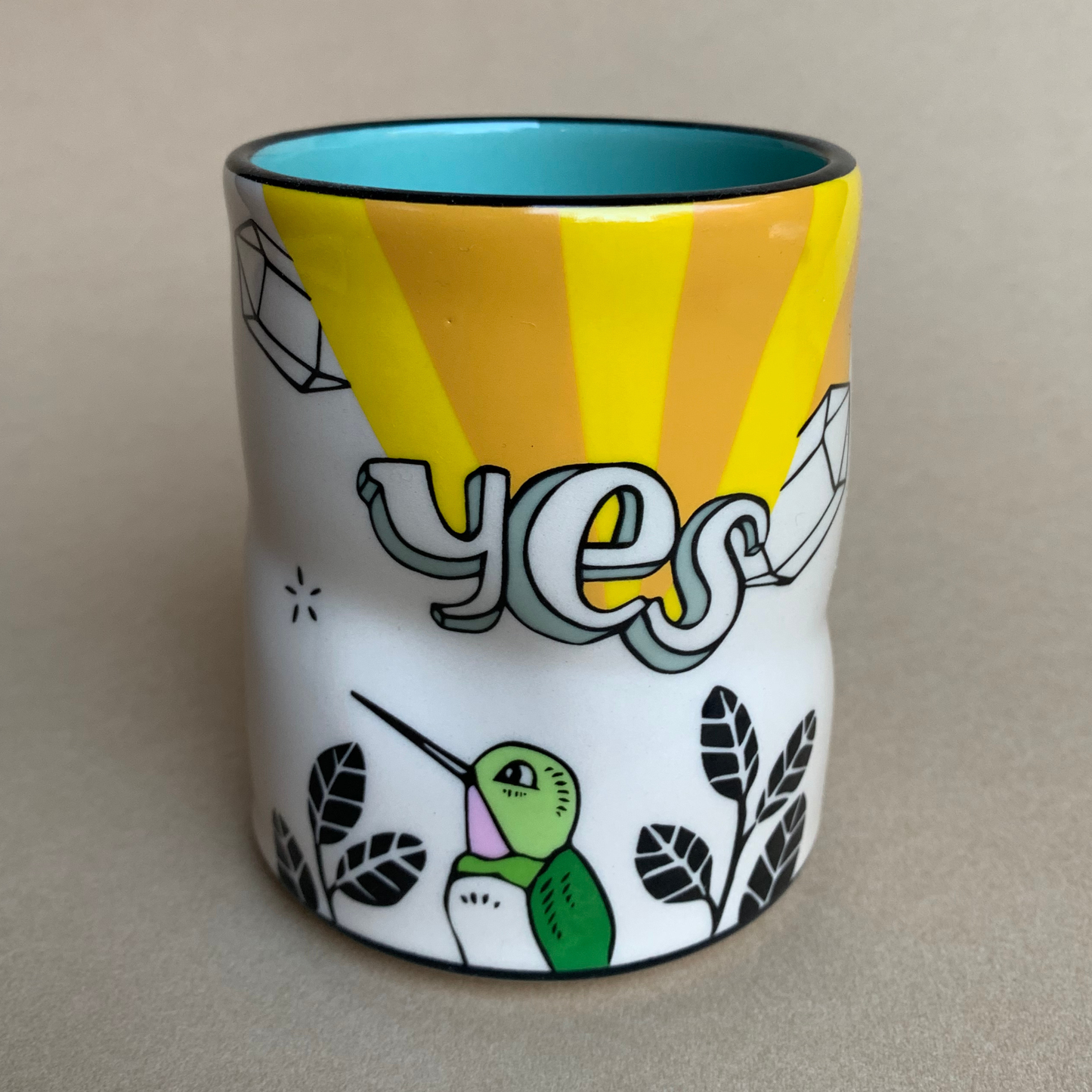 Yes Dragon Spark Cup - Large Ceramic Mug