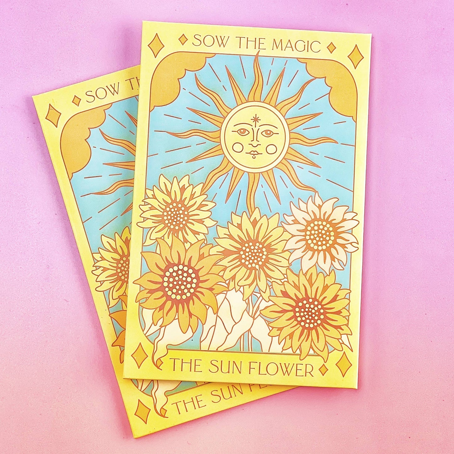 The Sunflower: Tarot Garden Seed Packet