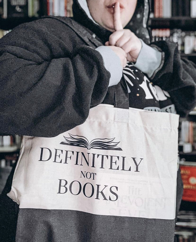 Definitely Not Books - Tote Bag