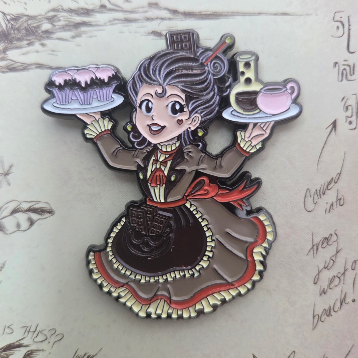 Madame Ganache Pin