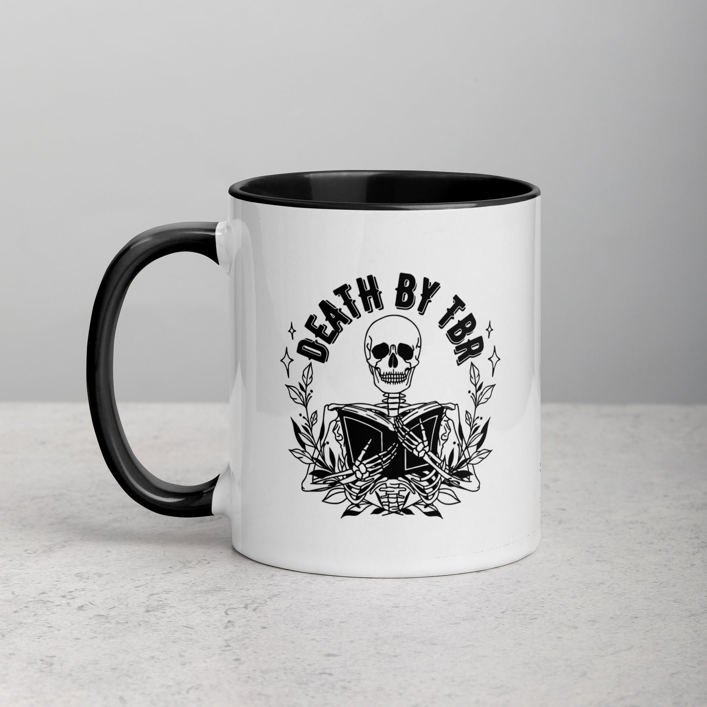 Death by TBR - White Ceramic Mug