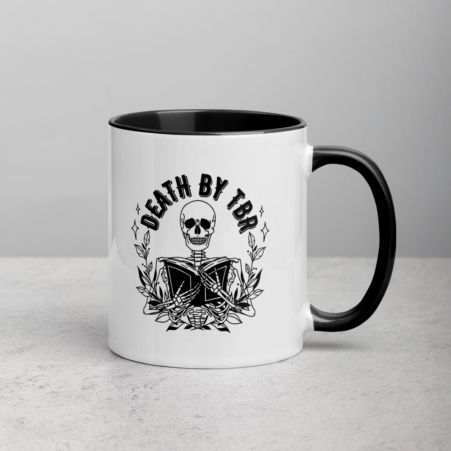 Death by TBR - White Ceramic Mug