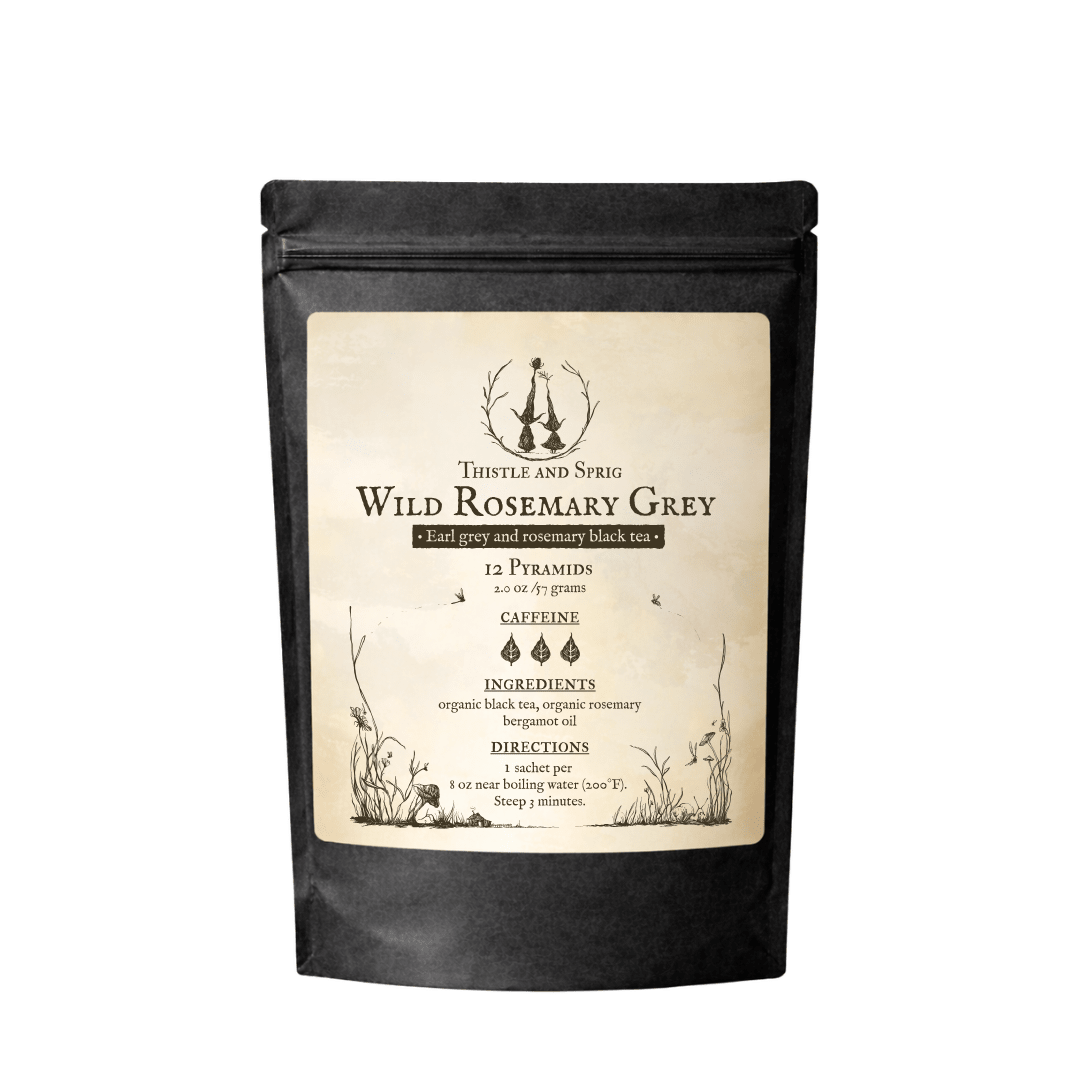 Wild Rosemary Grey, Tea Bags - Thistle & Sprig Tea Co.